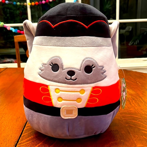 Nutcracker squishmallow New with tags GRACELYNN 12 inch Christmas plush toy soft - Picture 1 of 10